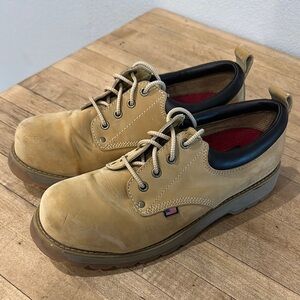 Ralph Lauren Tan Leather Oxfords